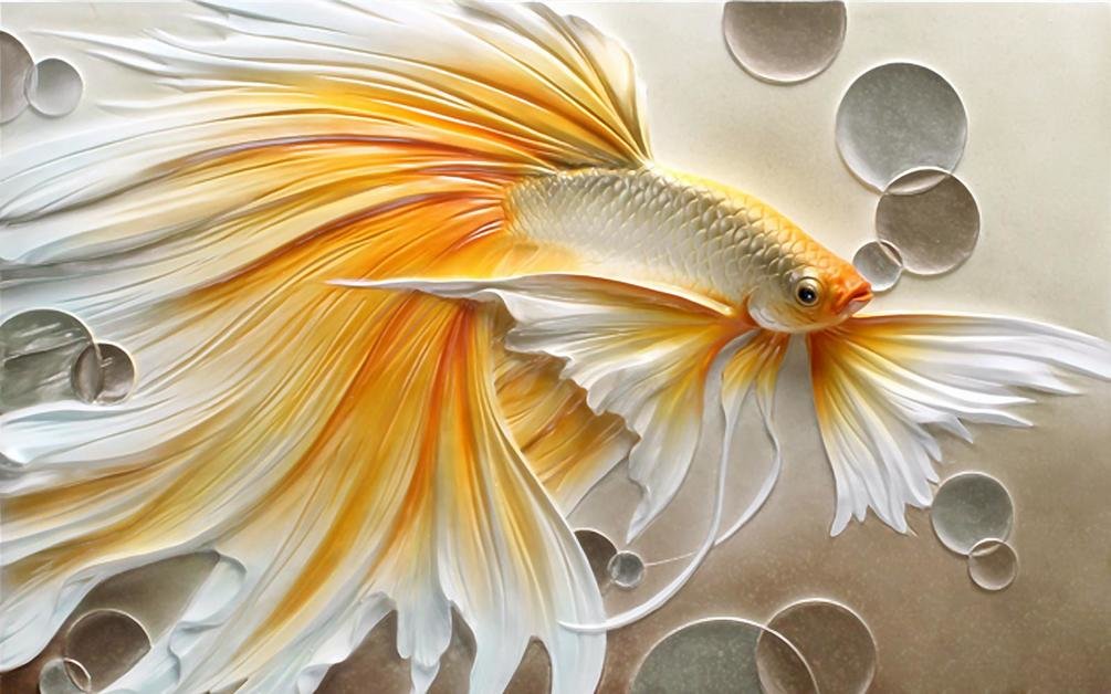 Золотая рыбка - рыбки - оригинал