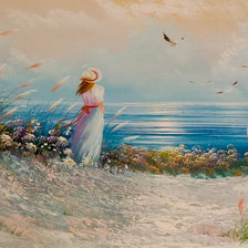 Схема вышивки «Peaceful Feeling.»