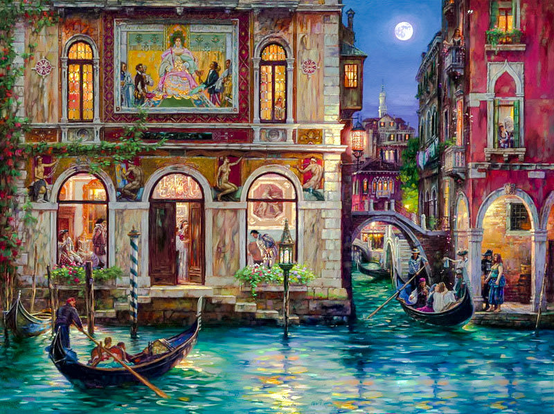 Romantic Venice. - liudmila kondakova art.scenarys.people. - оригинал