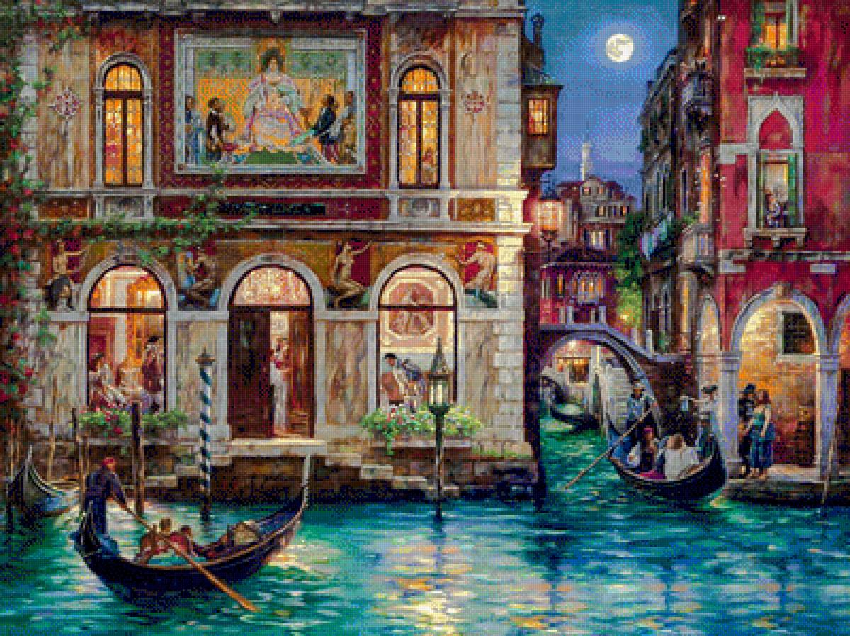 Romantic Venice. - liudmila kondakova art.scenarys.people. - предпросмотр
