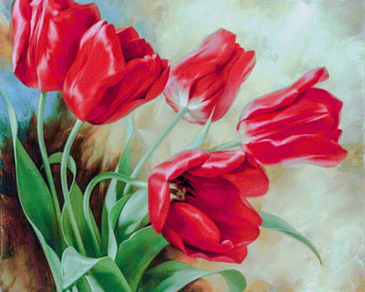 Spring's Beauty. - igor levashov pantings.flowers and gardens. - предпросмотр