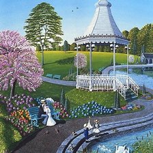 Схема вышивки «Весна»