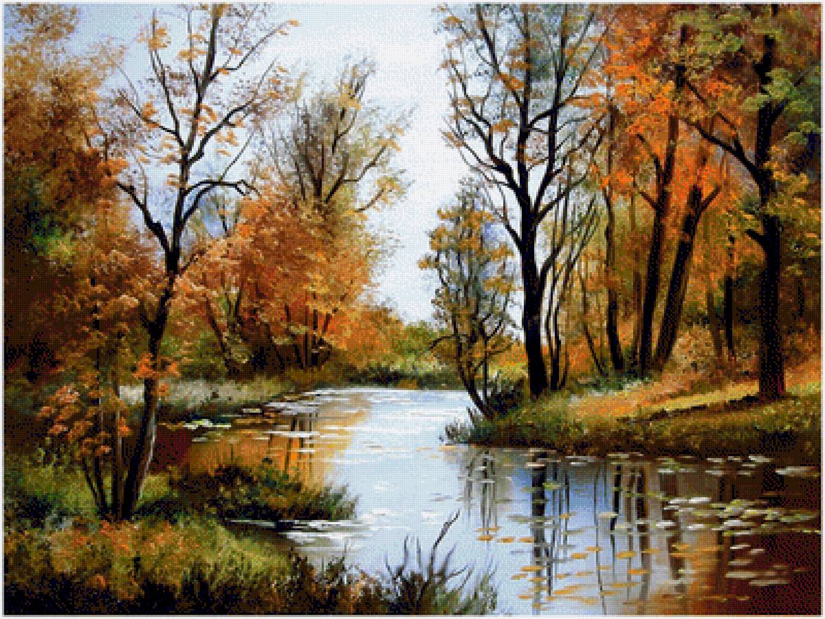 Пейзаж. - живопись., пейзаж - предпросмотр