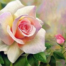 Схема вышивки «цветы»