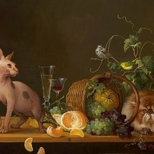 Схема вышивки «натюрморт»