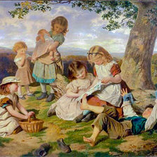 Схема вышивки «The Children's Story Book.»