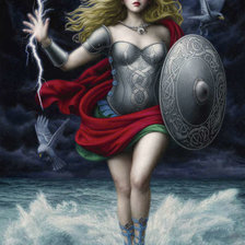 Воительница с молнией