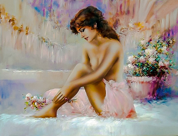 Lady in Pink. - lucia sarto.ladies. - оригинал