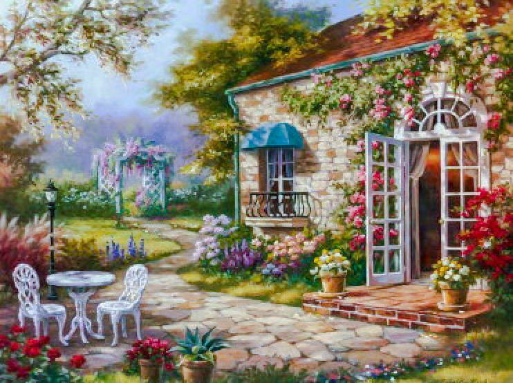 Wonderful Stay. - scenarys.flowers and gardens. - оригинал