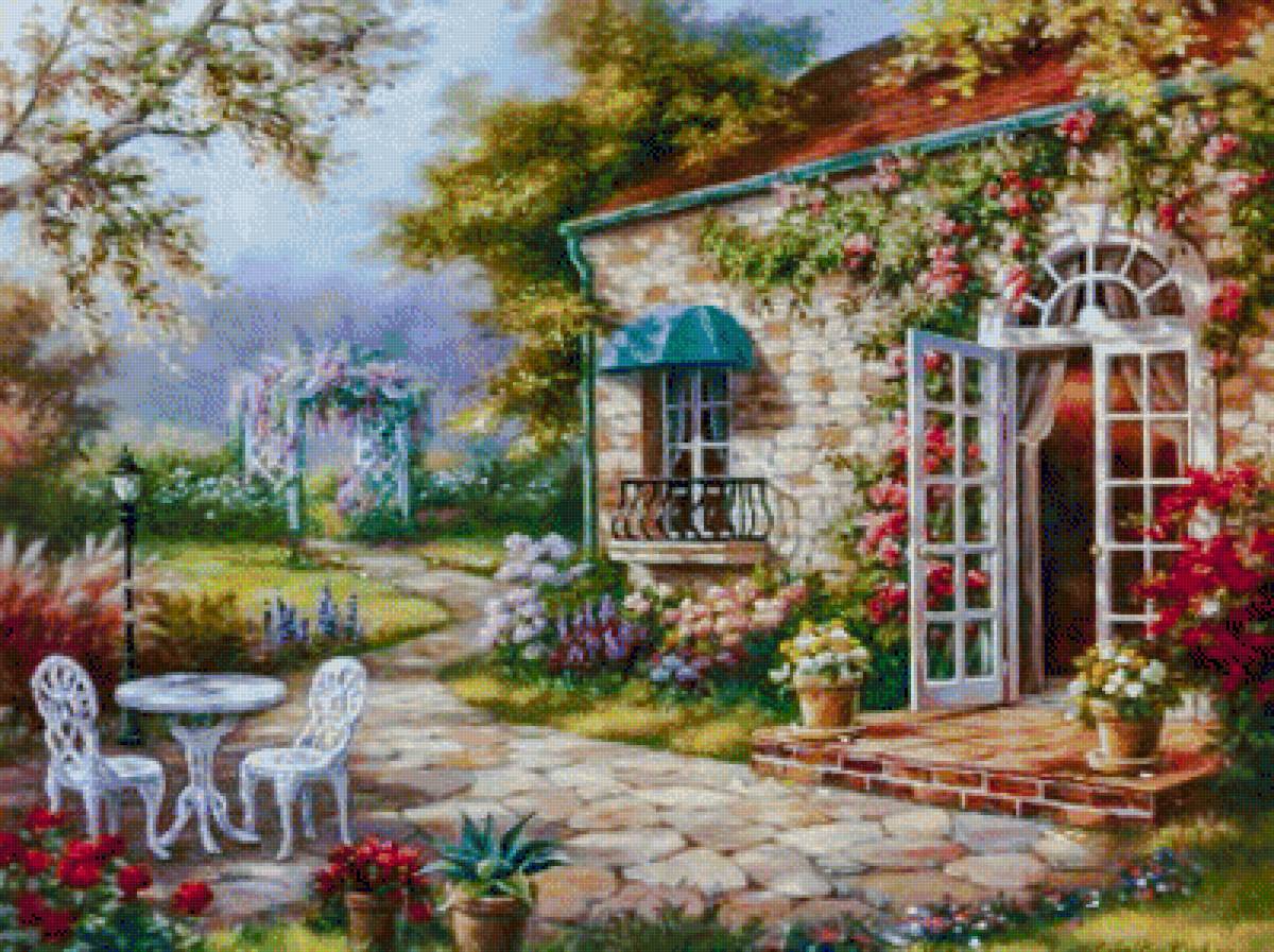 Wonderful Stay. - scenarys.flowers and gardens. - предпросмотр