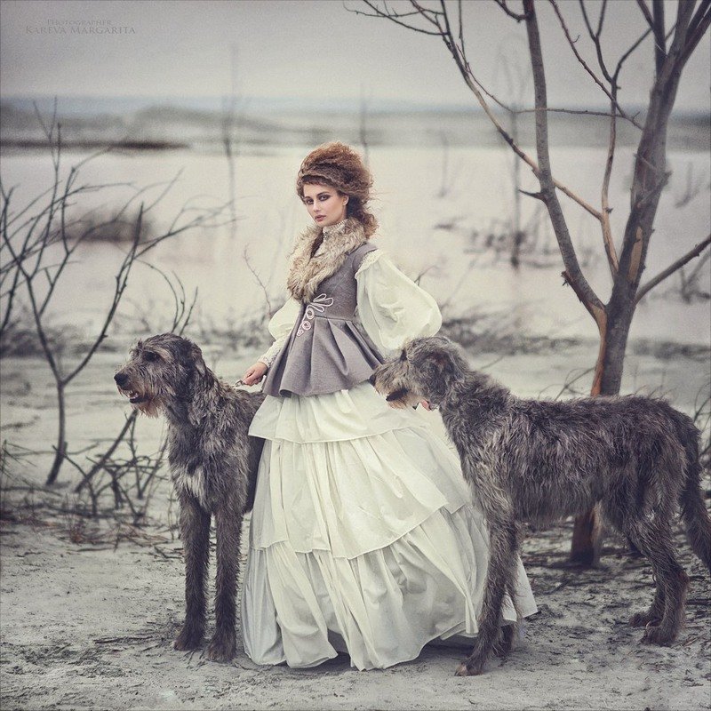 Леди с собаками - оригинал