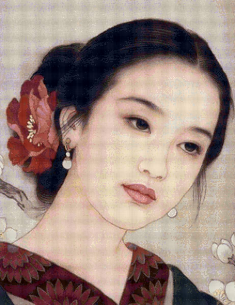 девушка - портрет - предпросмотр