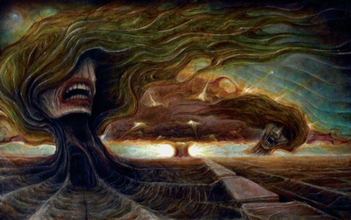 Крик Земли - страх, крик земли, ужас, предупреждение, опасность - предпросмотр