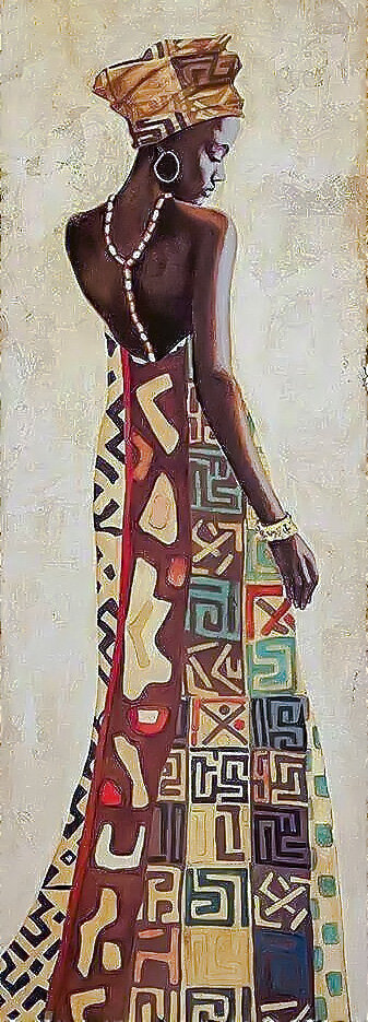 Beautiful African Lady-2. - ladies. - оригинал
