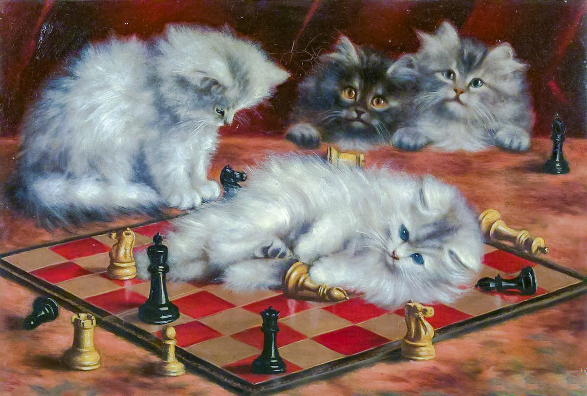 Checkmate. - animals. - оригинал