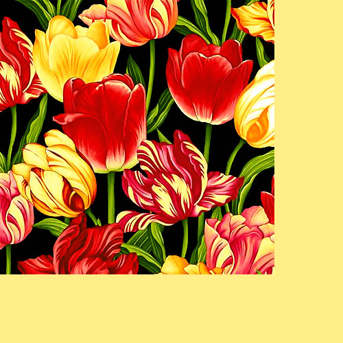 Серия "Подушки". Тюльпаны - цветы, тюльпаны, подушка - оригинал