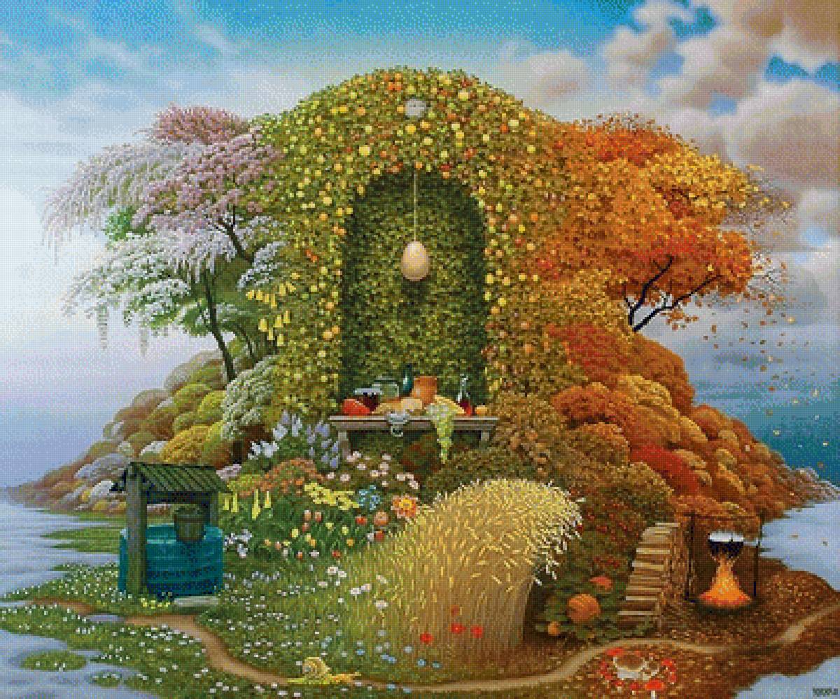 ЯЦЕК ЙЕРКА.ВРЕМЕНА ГОДА - картины - предпросмотр