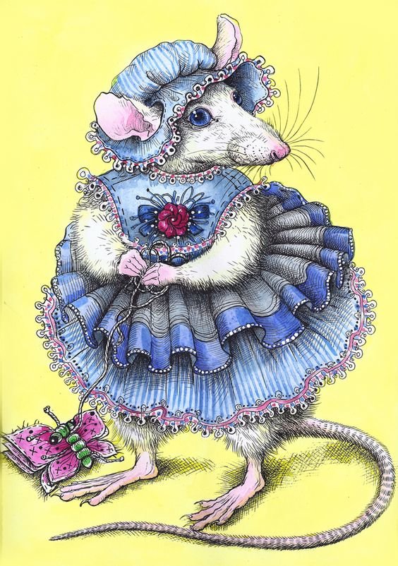 Мышка-норушка - животное, символ года, мышонок, грызун - оригинал