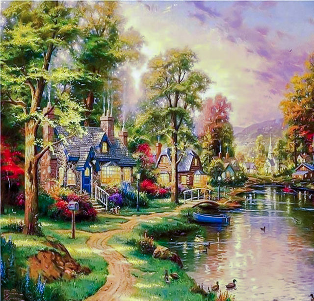 Dream Cottage Villa. - scenarys.birds. - оригинал