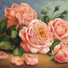 Схема вышивки «Розы»