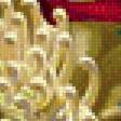 Предпросмотр схемы вышивки «Желтые хризантемы в вазе» (№1999526)