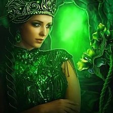 Схема вышивки «Хозяйка медной горы 3»