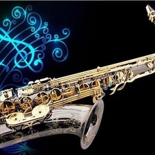 Схема вышивки «А музыка звучит»