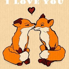 Схема вышивки «Лисики»