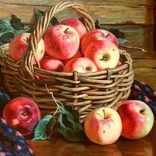 Схема вышивки «Бабушкины яблоки»