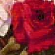 Предпросмотр схемы вышивки «Розы в серебряной вазе» (№2001115)