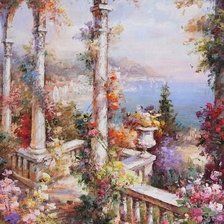 ТЕРАССА В ЦВЕТАХ