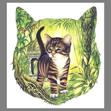 Оригинал схемы вышивки «Серия "Коты".» (№2001892)