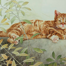 Схема вышивки «Серия "Коты".»