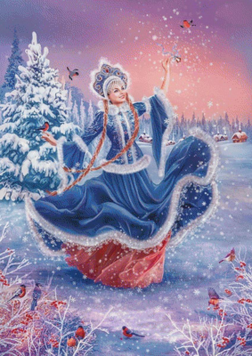 Снегурочка - новый год, снегурочка, сказка - предпросмотр