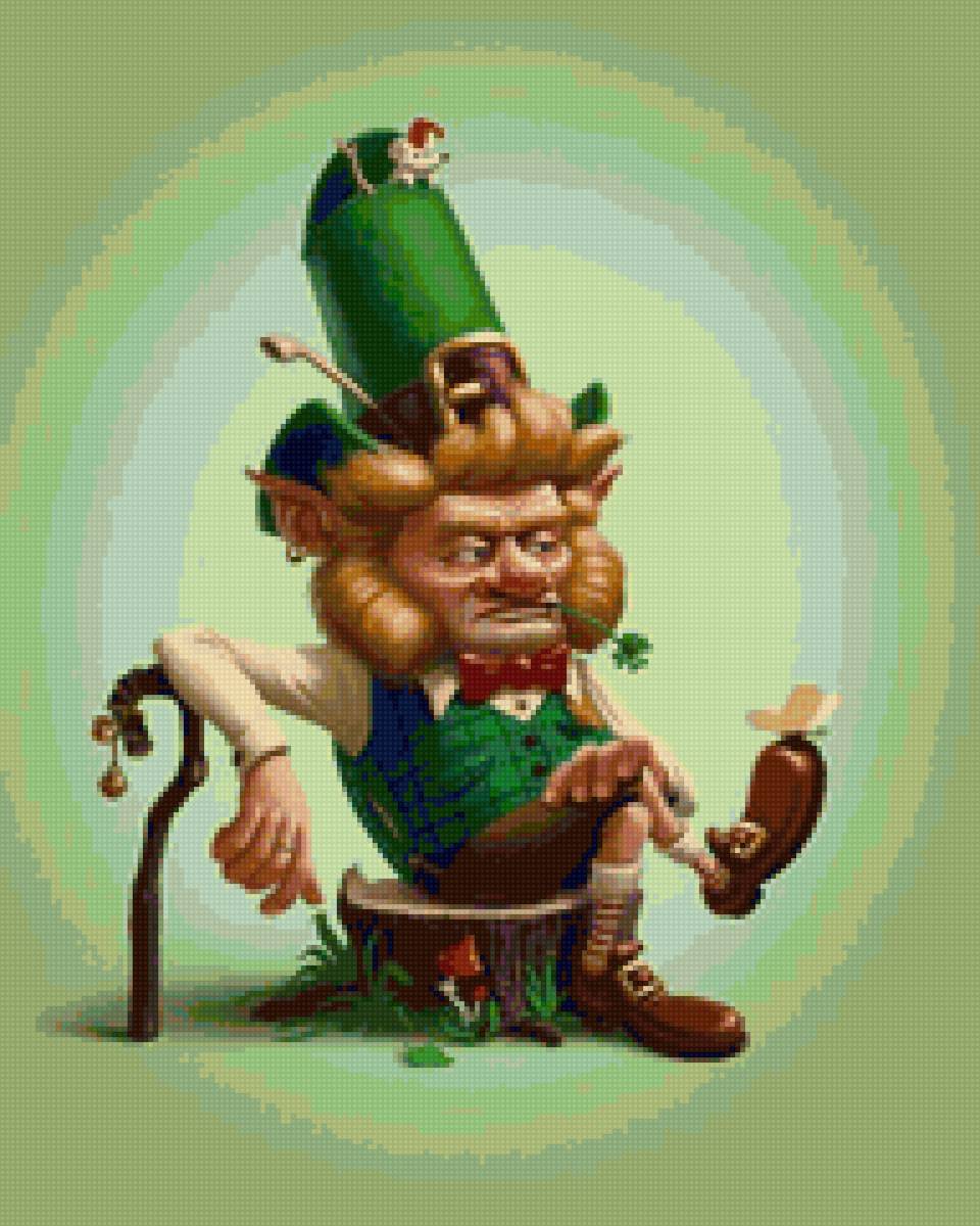 мужчина - лепрекон - предпросмотр