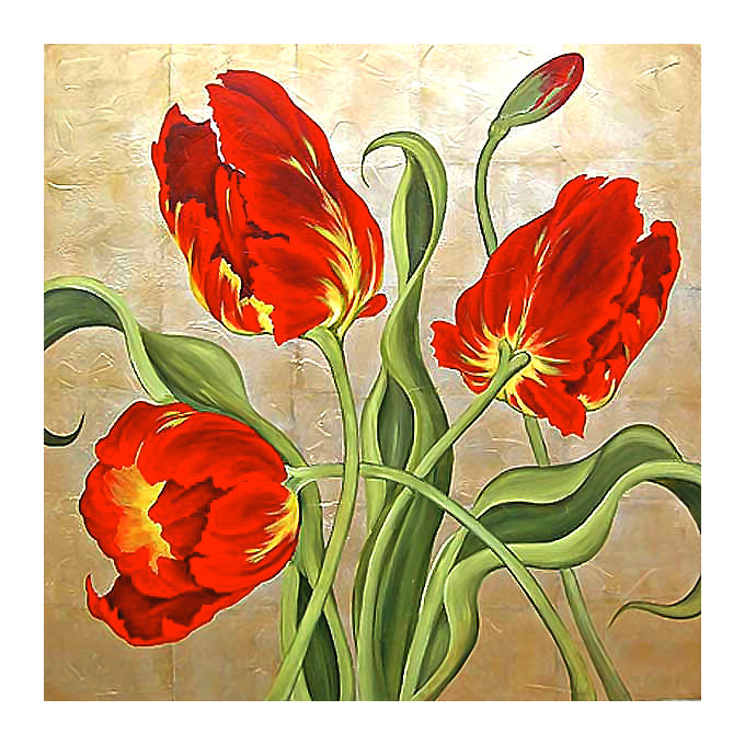 Серия "Тюльпаны" - цветы, флора, тюльпаны - оригинал