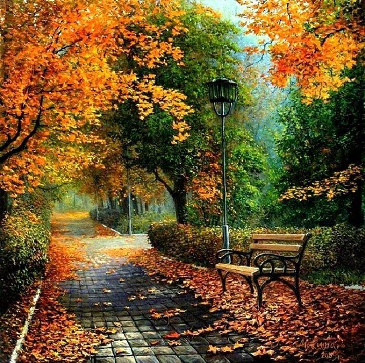 осенний парк - осень парк - оригинал