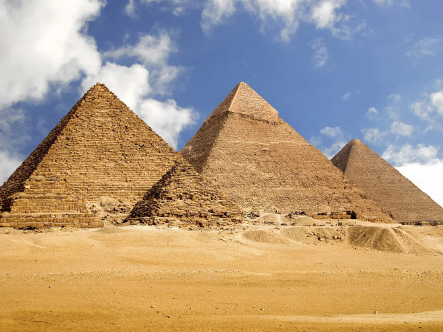 пирамиды - восток - оригинал