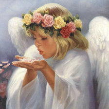 Схема вышивки «Angel»