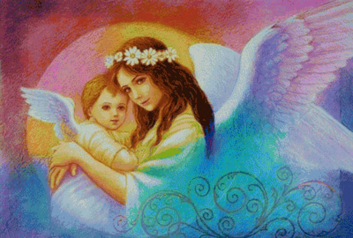 Angel e baby - angeli - предпросмотр