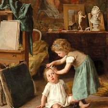 Схема вышивки «Child»