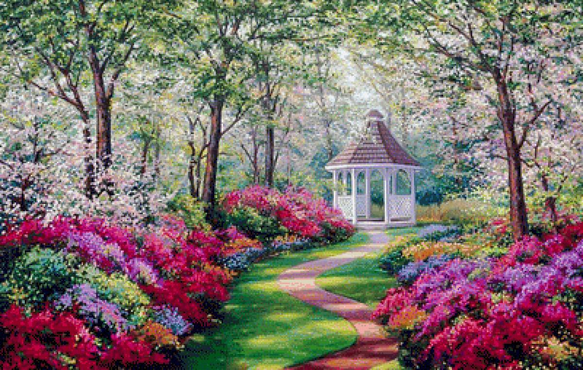 A World. - scenarys.flowers and gardens - предпросмотр