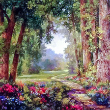 Along this Cobbled Road.