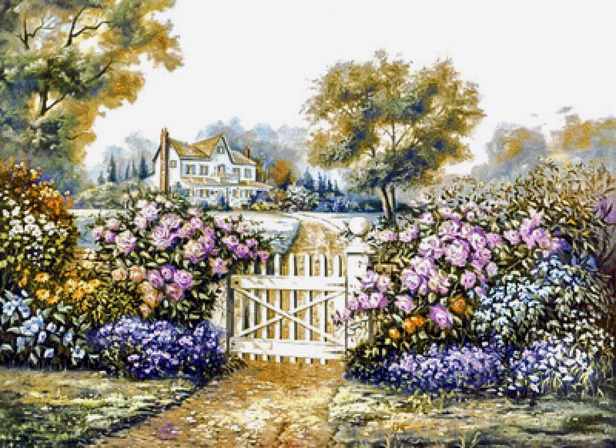 House of Roses. - scenarys.flowers and gardens. - предпросмотр