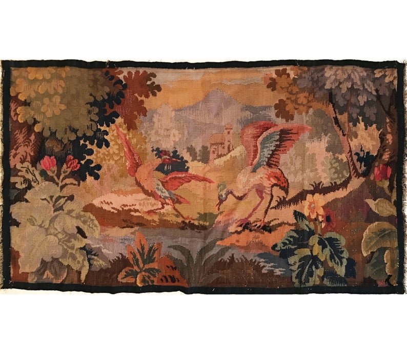 гобелен - птицы, узоры, животные, гобелен - оригинал