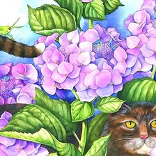 Схема вышивки «акварель»