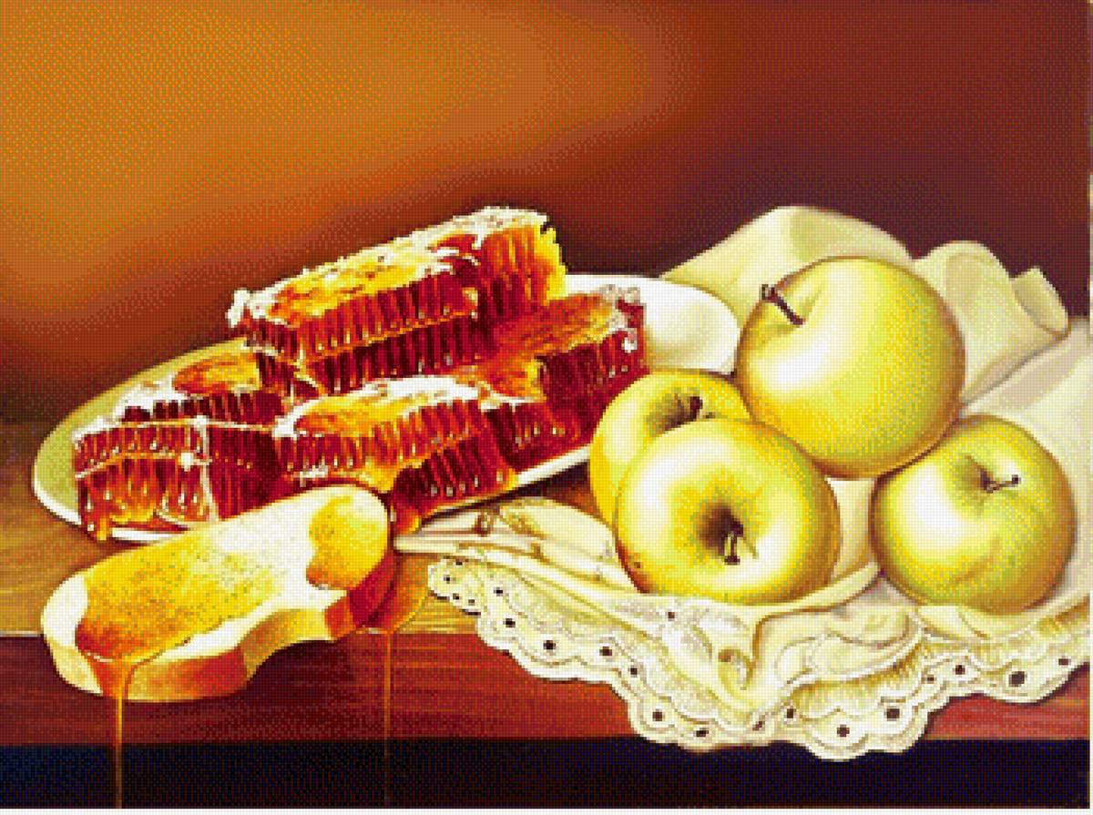 яблоки с мёдом - мед. яблоки, кухня - предпросмотр