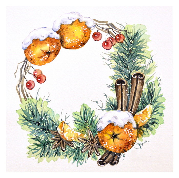 Ароматный венок - оригинал