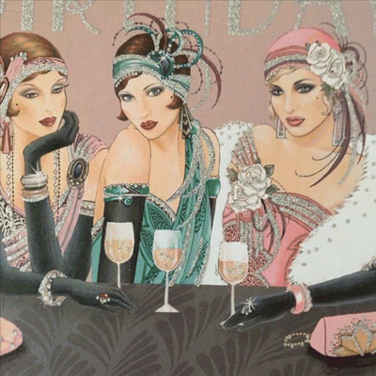 3 дамы - предпросмотр