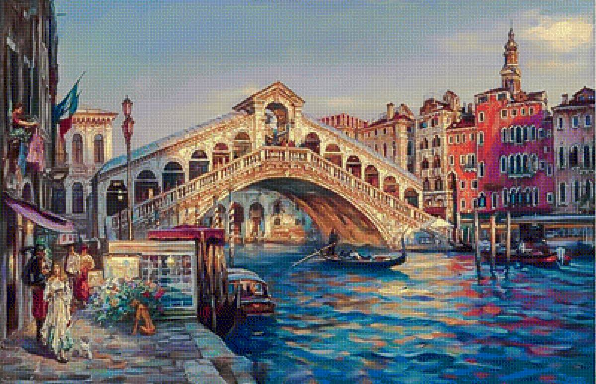 Ponte Di Rialto. - scenarys.people.venice. - предпросмотр